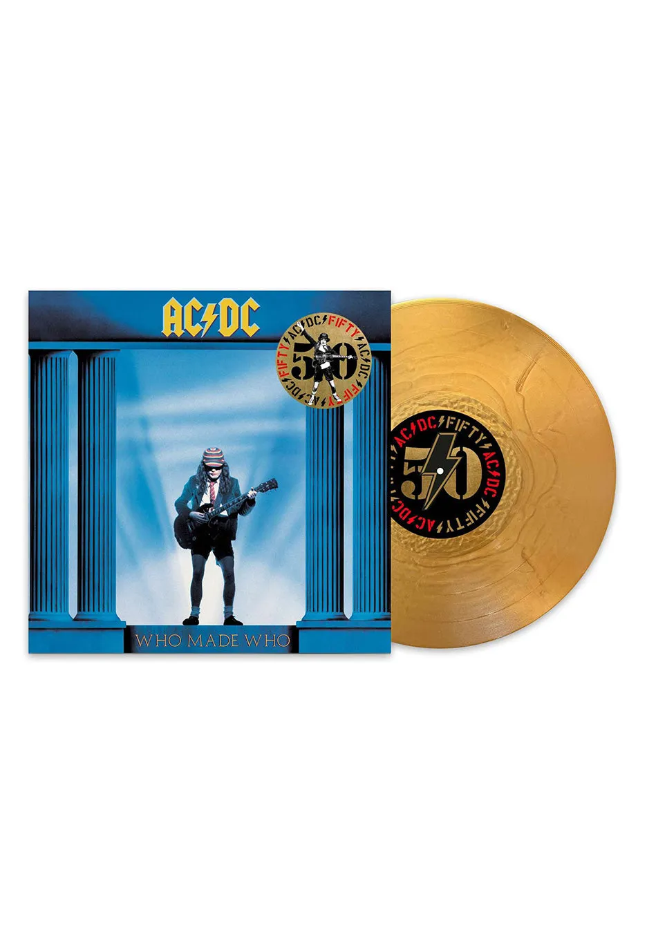 AC/DC - Who Made Who (Limited 50th Anniversary Edition) Gold - Colored Vinyl