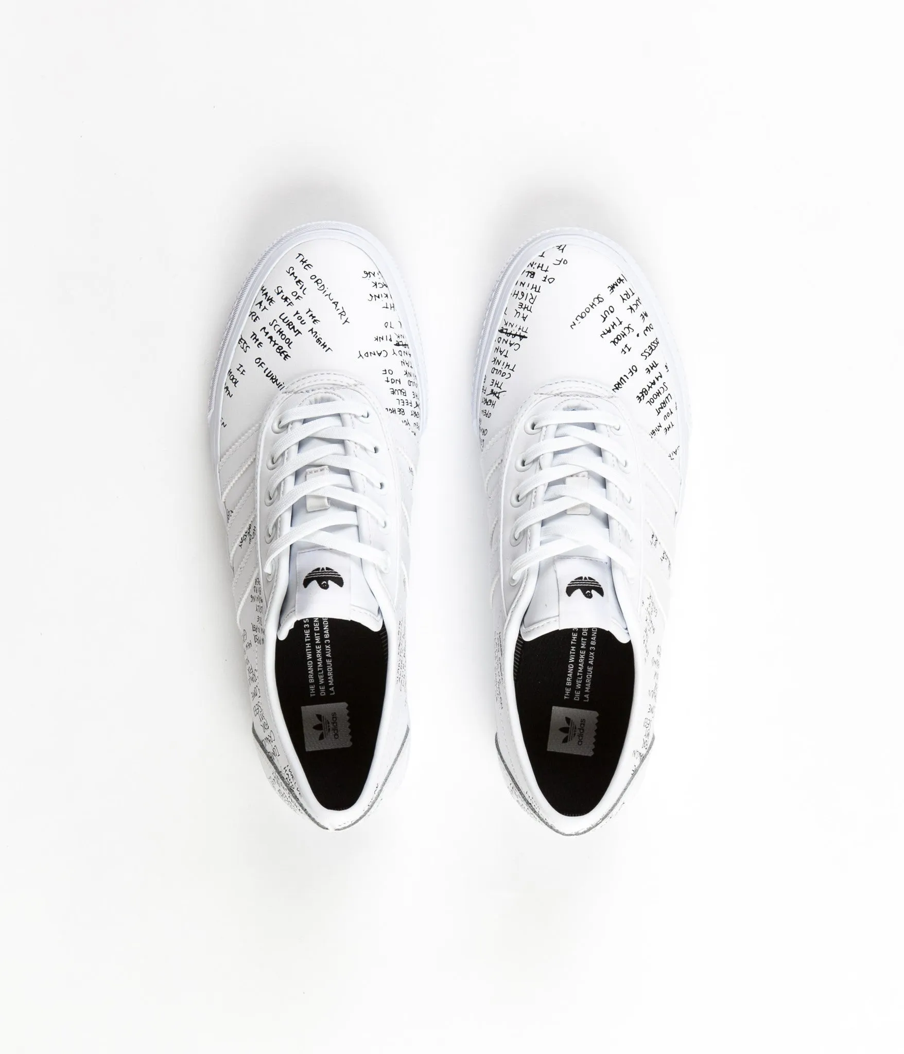 Adidas Adi-Ease Classified Shoes - White / Core Black / Bluebird