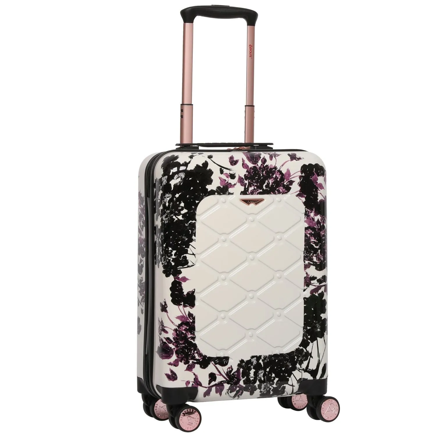 Aerolite (55x35x20cm) Premium Hard Shell Designer Cabin Suitcase, Approved For Ryanair (Priority), easyJet (plus/flexi/up front/extra legroom/large cabin upgrade), British Airways, Wizz Air, & Many More