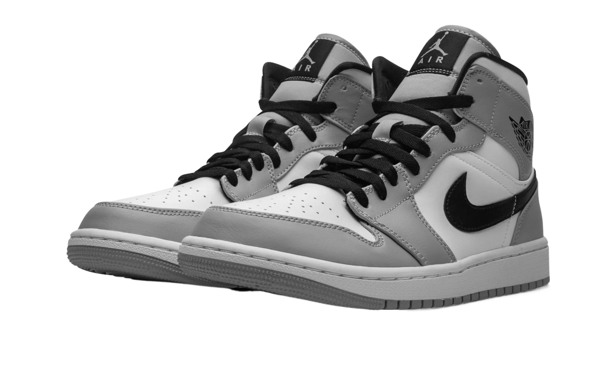 Air Jordan 1 Mid "Light Smoke Grey"