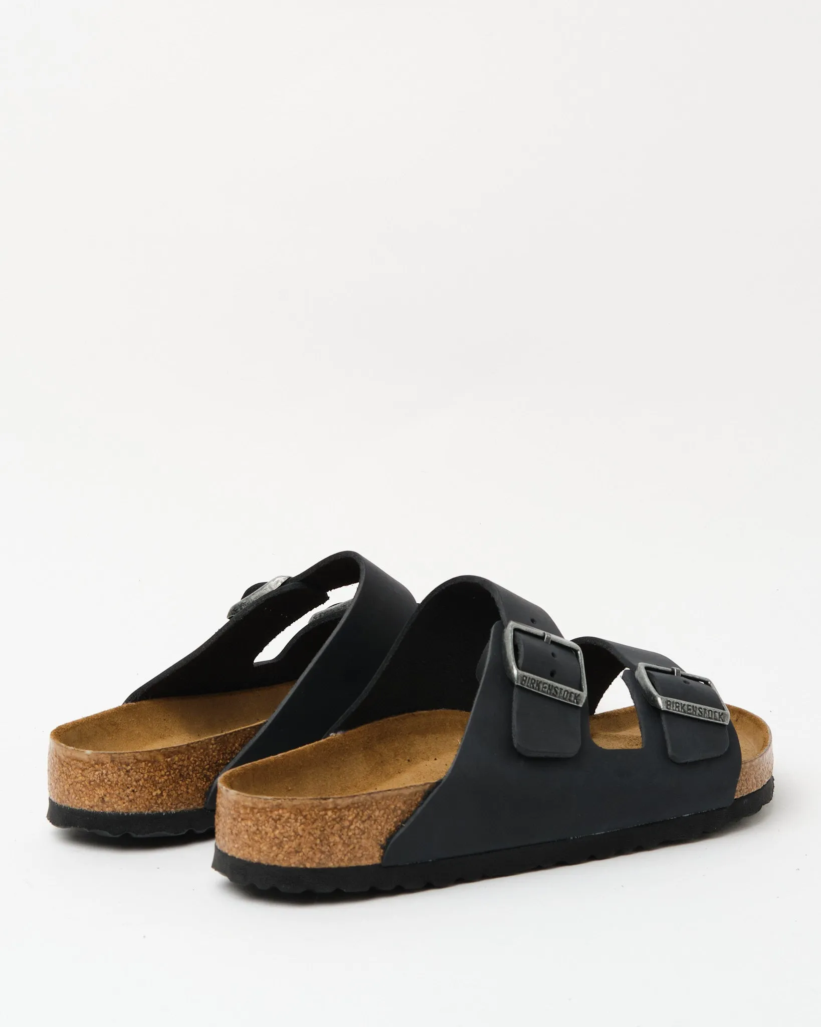 Arizona Soft Footbed Oiled Leather Black