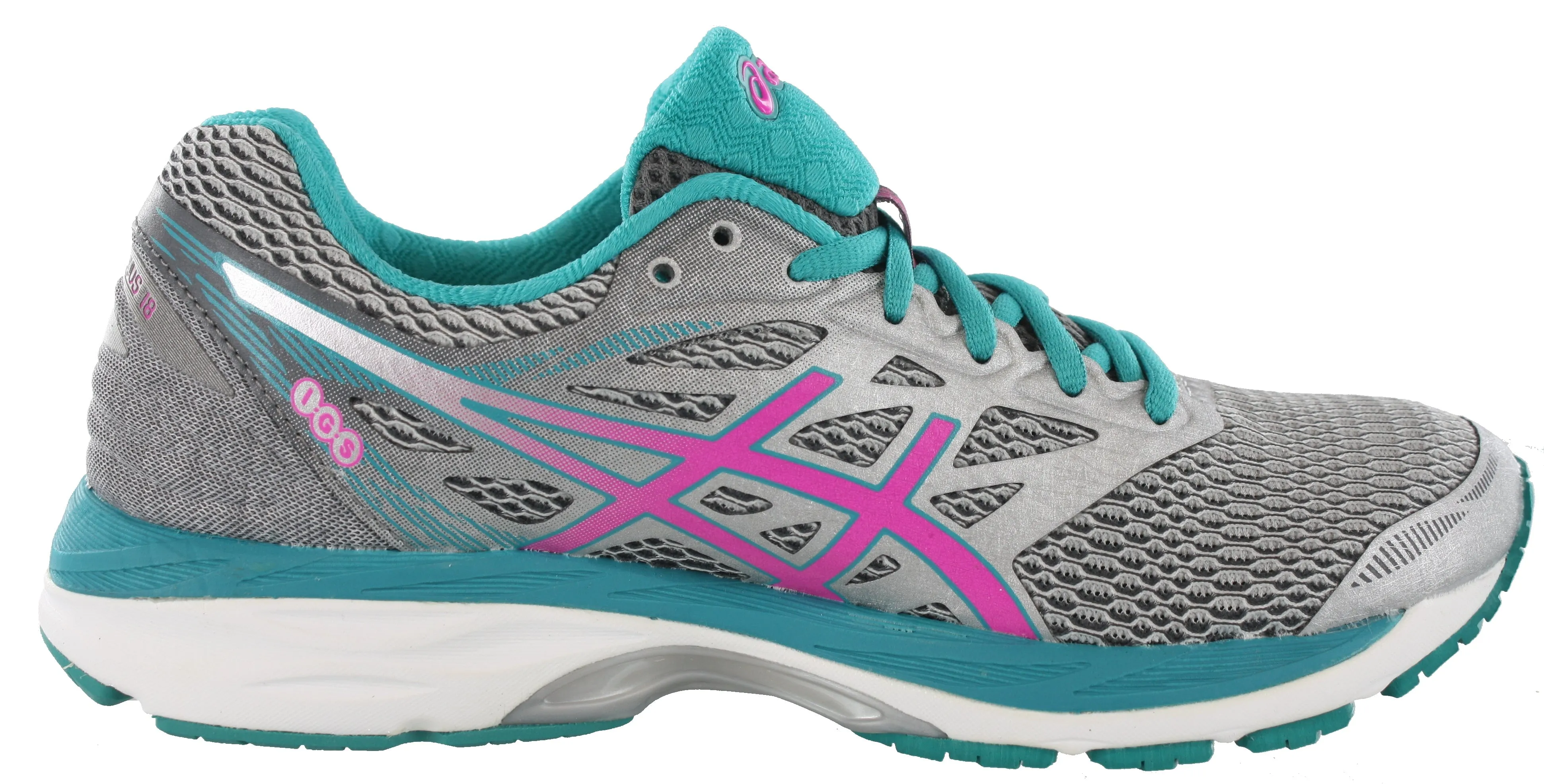 ASICS Women Walking Trail Cushioned  Running Shoes Cumulus 18