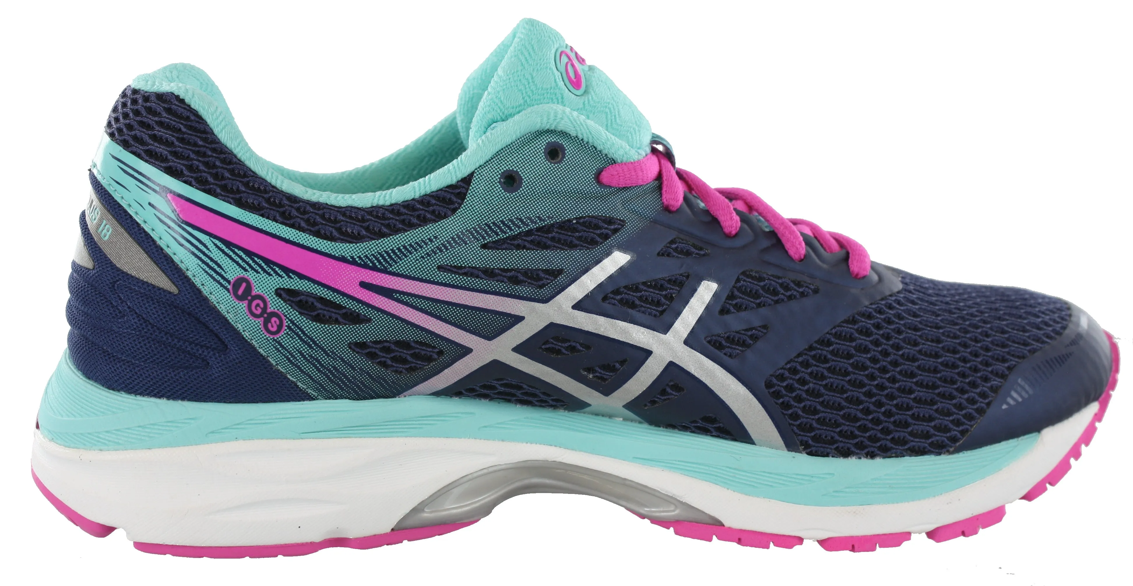 ASICS Women Walking Trail Cushioned  Running Shoes Cumulus 18