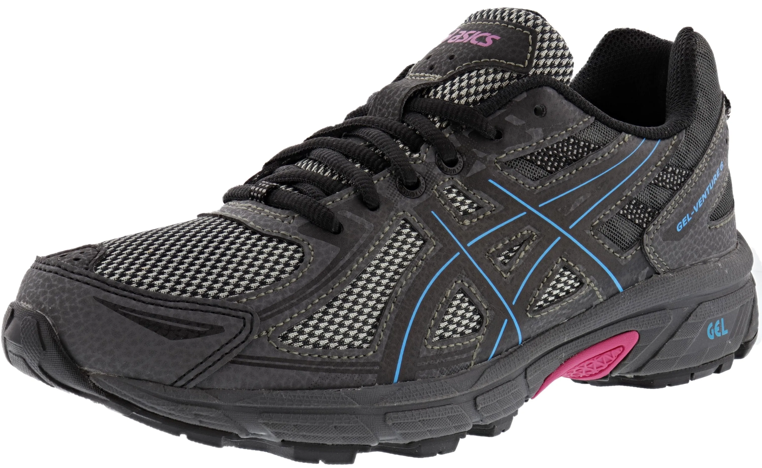 ASICS Women Walking Trail Cushioned Running Shoes Gel Venture 6