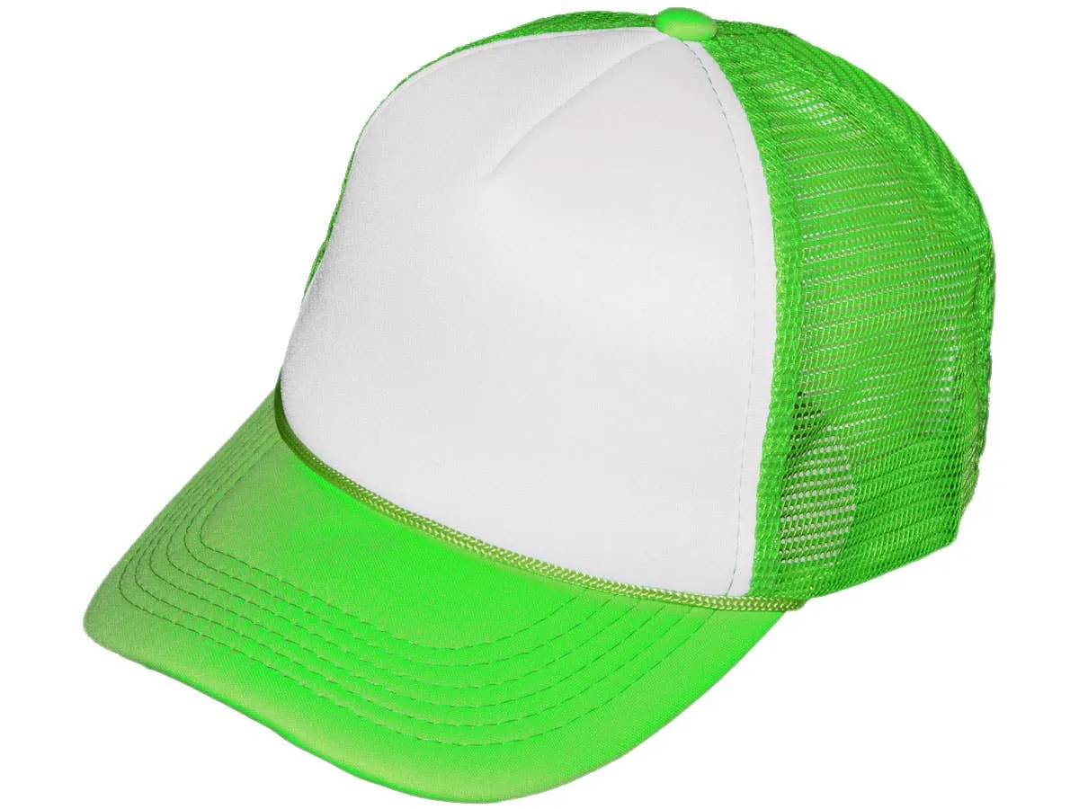 Blank Foam Trucker Hats - BK Caps Foam Front