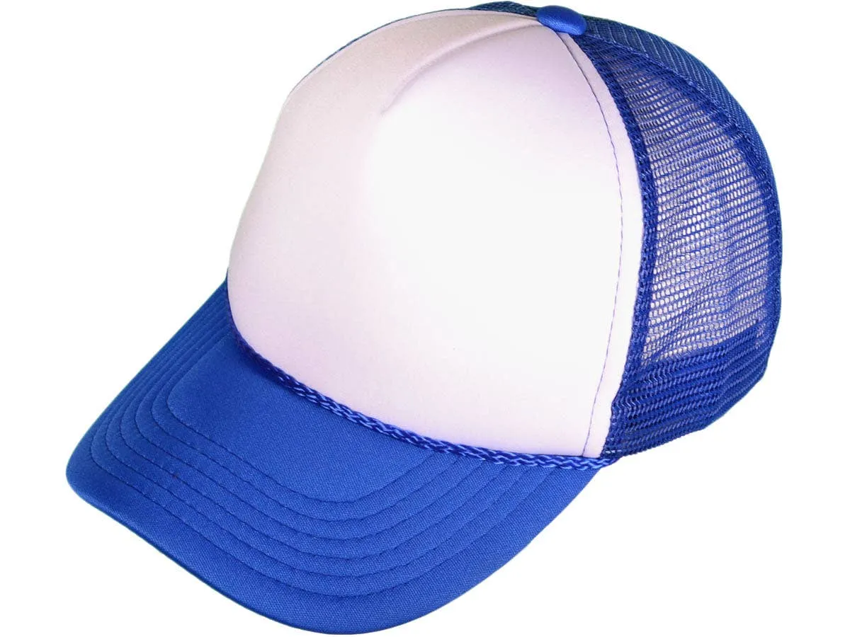 Blank Foam Trucker Hats - BK Caps Foam Front