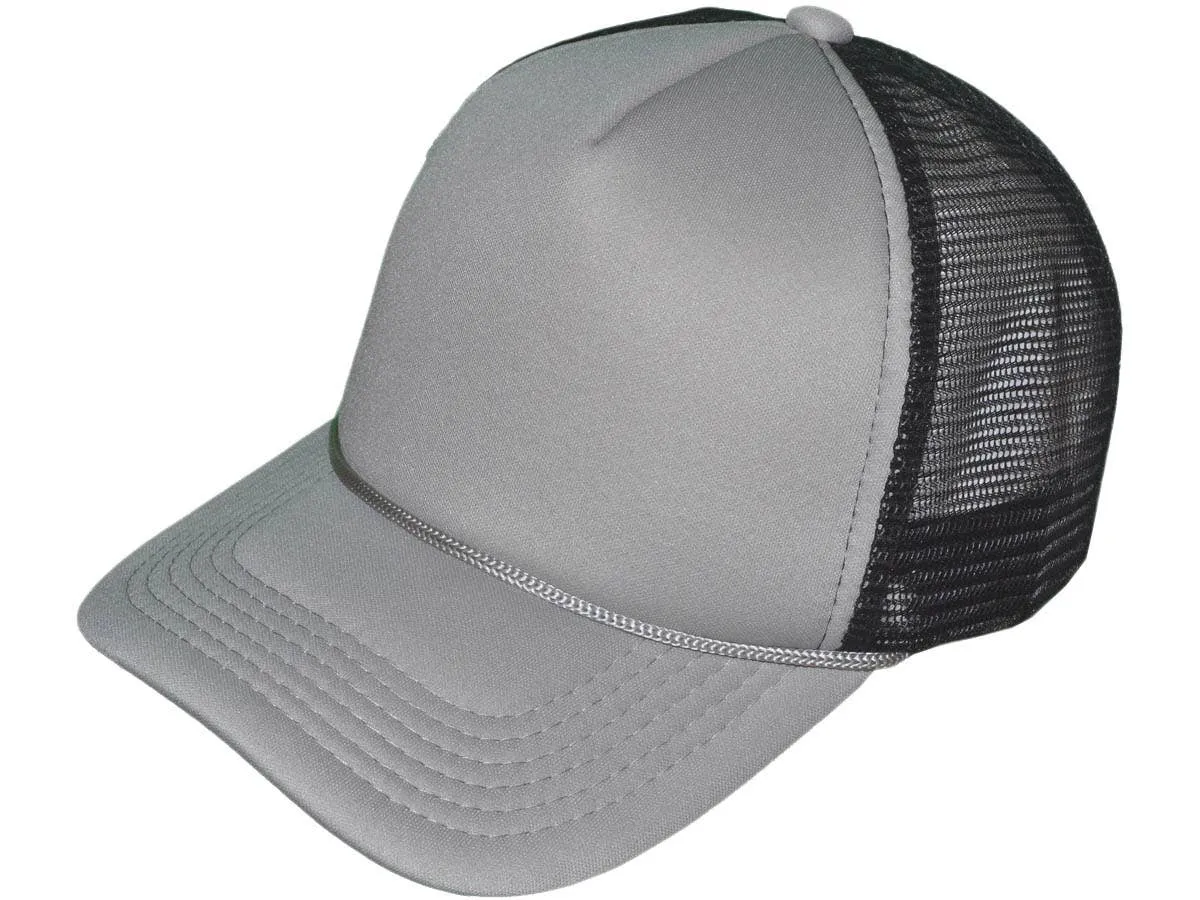 Blank Foam Trucker Hats - BK Caps Foam Front