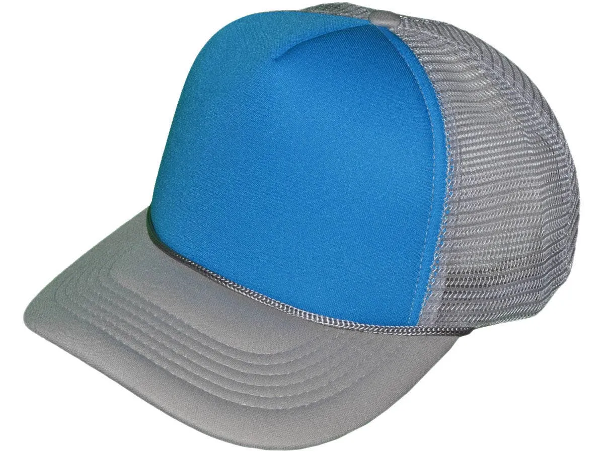 Blank Foam Trucker Hats - BK Caps Foam Front