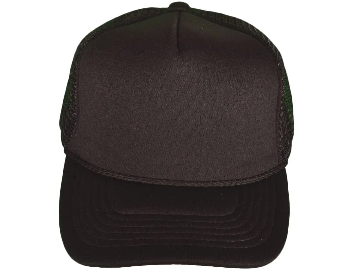 Blank Foam Trucker Hats - BK Caps Foam Front