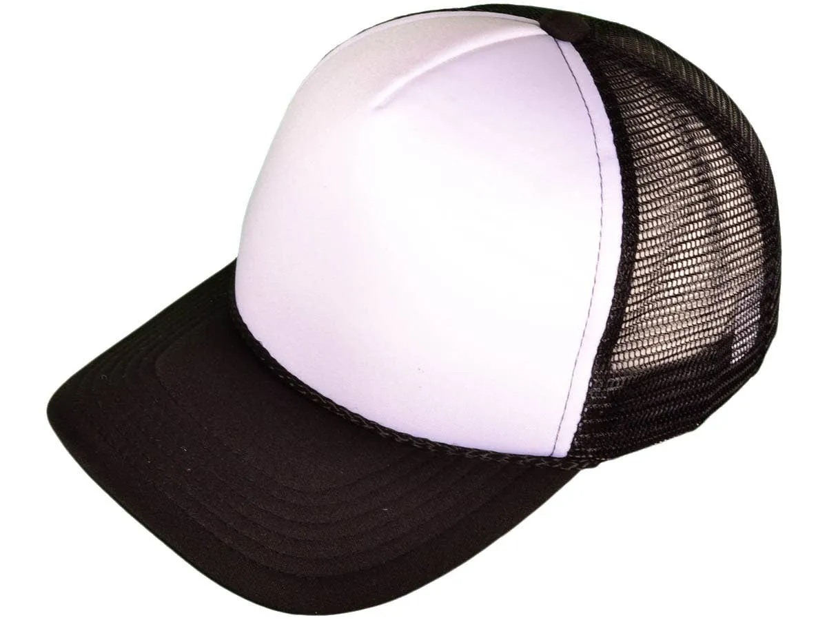 Blank Foam Trucker Hats - BK Caps Foam Front