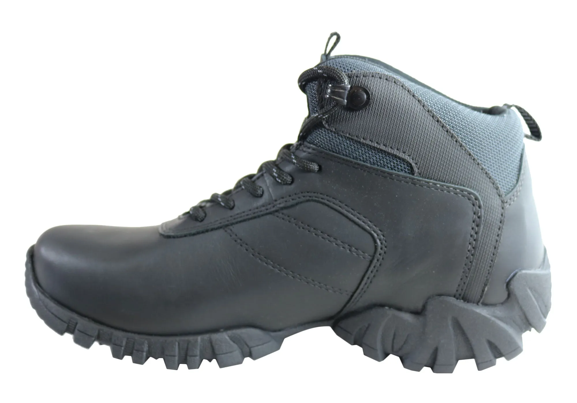 Bradok Kilauea Mens Comfortable Leather Hiking Boots Made In Brazil