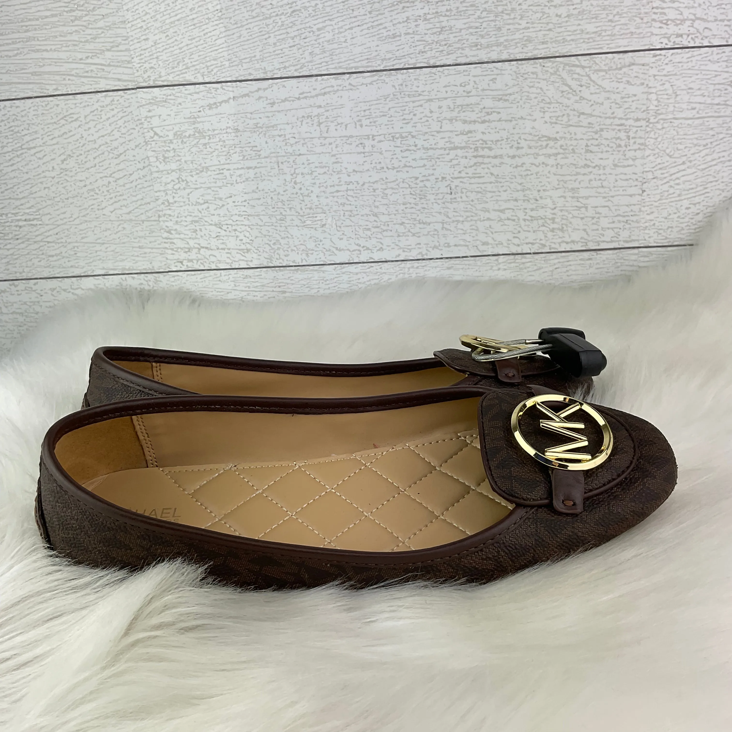 Brown Shoes Designer Michael Kors, Size 7