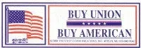 Buy Union, Buy American Hard Hat Sticker #M4