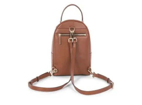 Celine Dion Collection Leather Triad Small Backpack