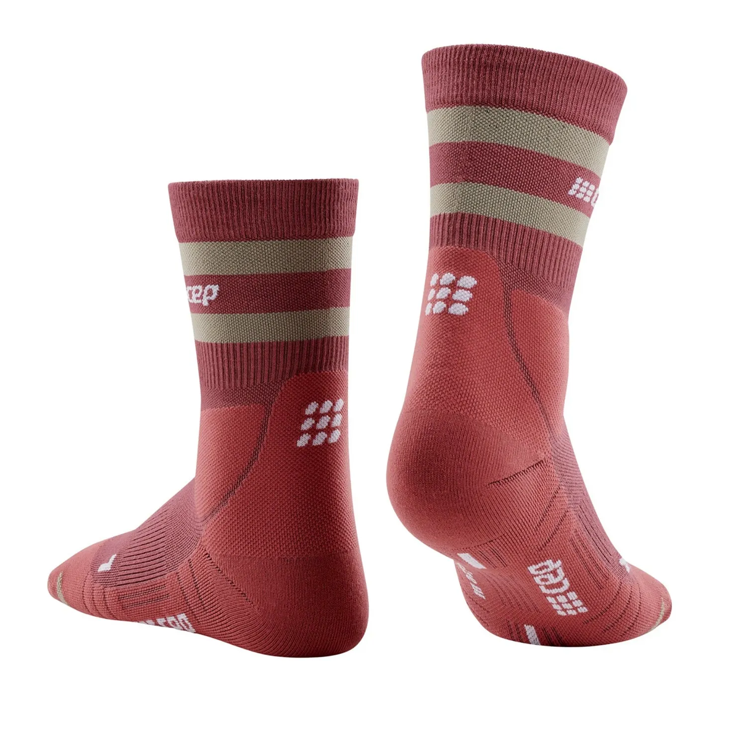 CEP Women's Hiking 80s Mid Cut Compression Socks