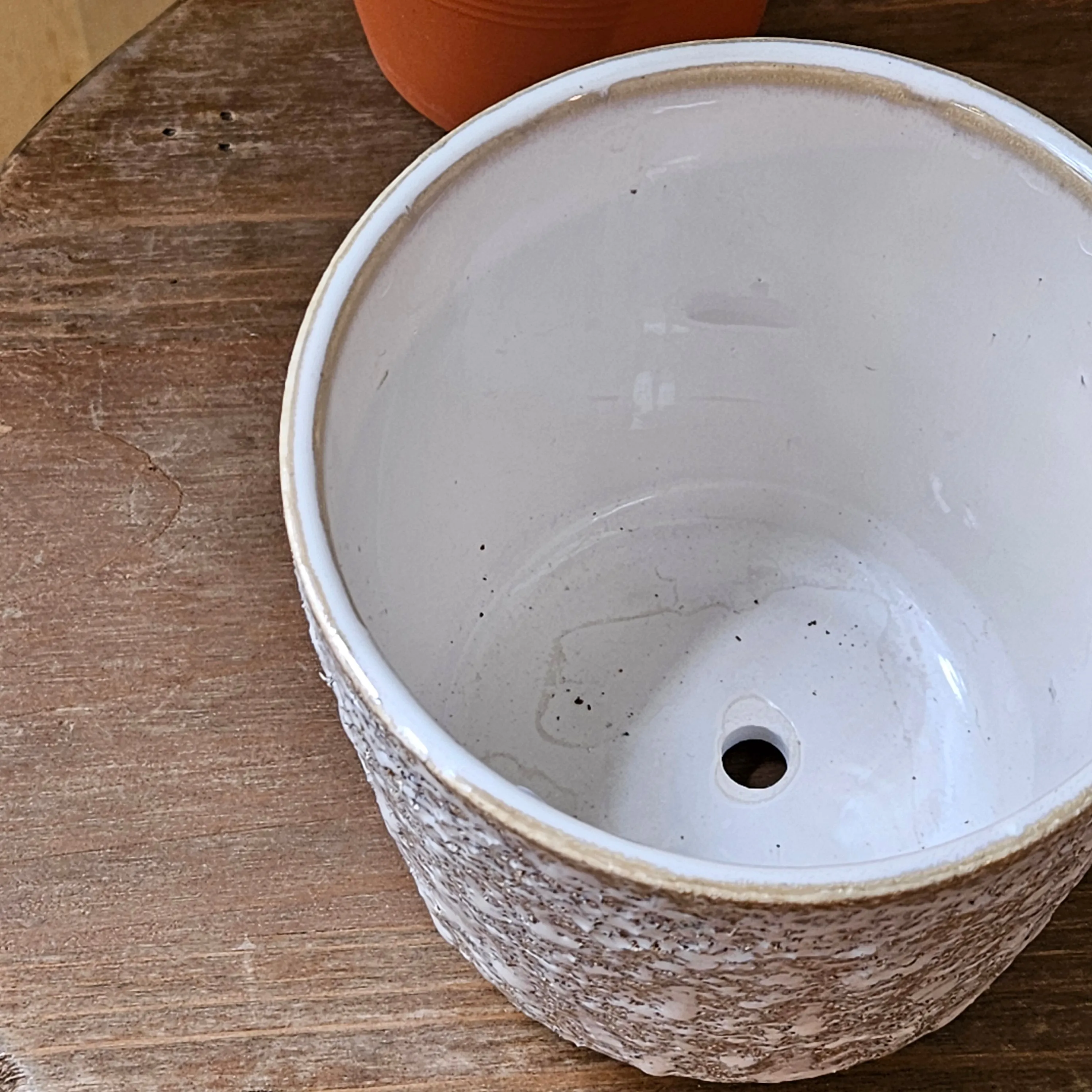 Ceramic Natural Stone Finishing Pot