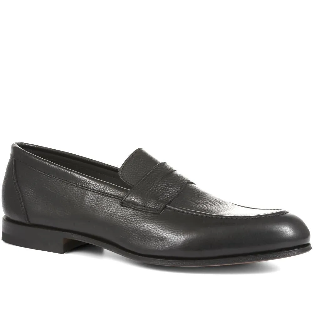 Cristo Leather Penny Loafers - CRISTO / 321 995