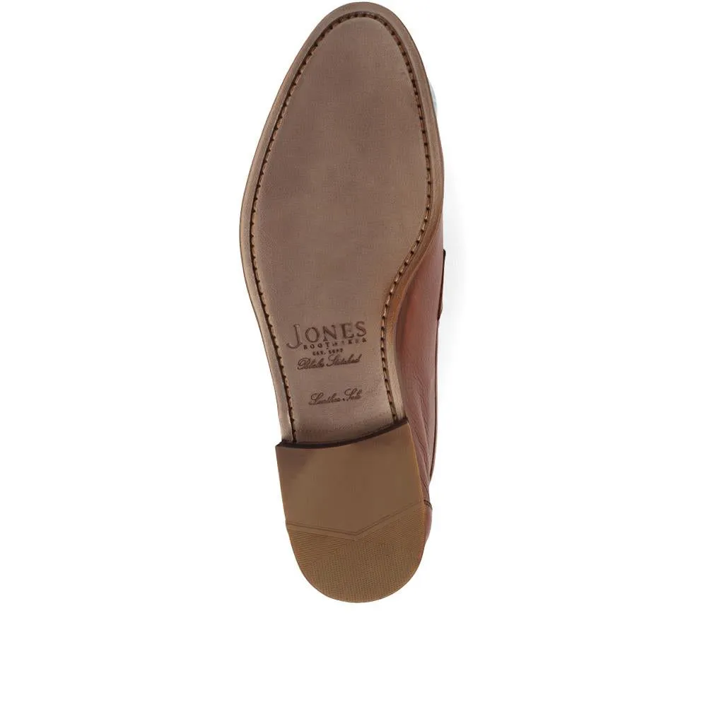 Cristo Leather Penny Loafers - CRISTO / 321 995