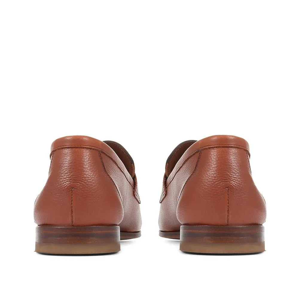 Cristo Leather Penny Loafers - CRISTO / 321 995