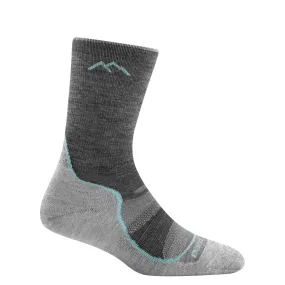 Darn Tough Women's Light Hiker Micro Crew Lightweight Hiking Sock in Slate