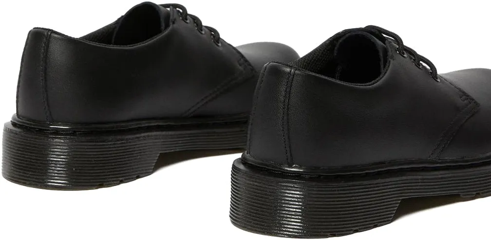 Dr. Martens 1461 Mono Youth Softy T Leather Low Top Black