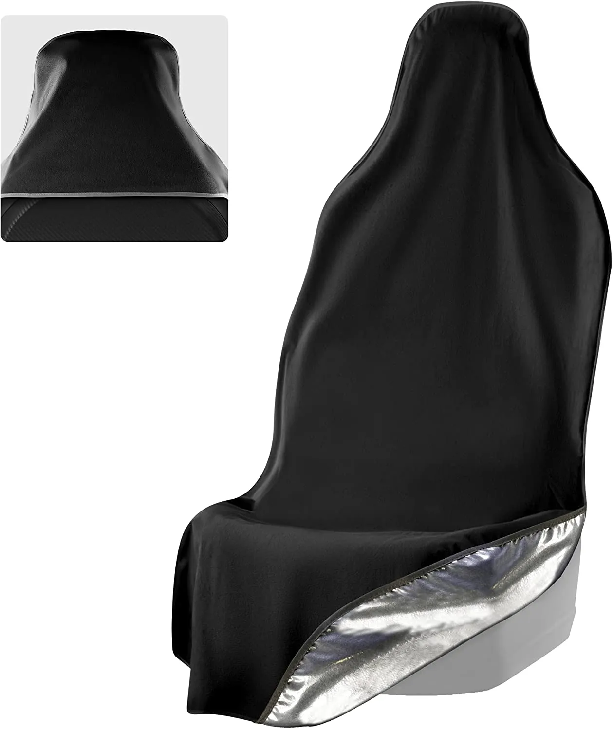 EliteSport  Non-Slip Waterproof Seat Cover - Black