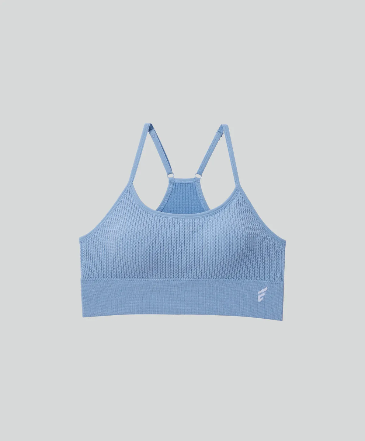 Energized Bohemian Explorer Seamless Waffle-Knit Sports Bra