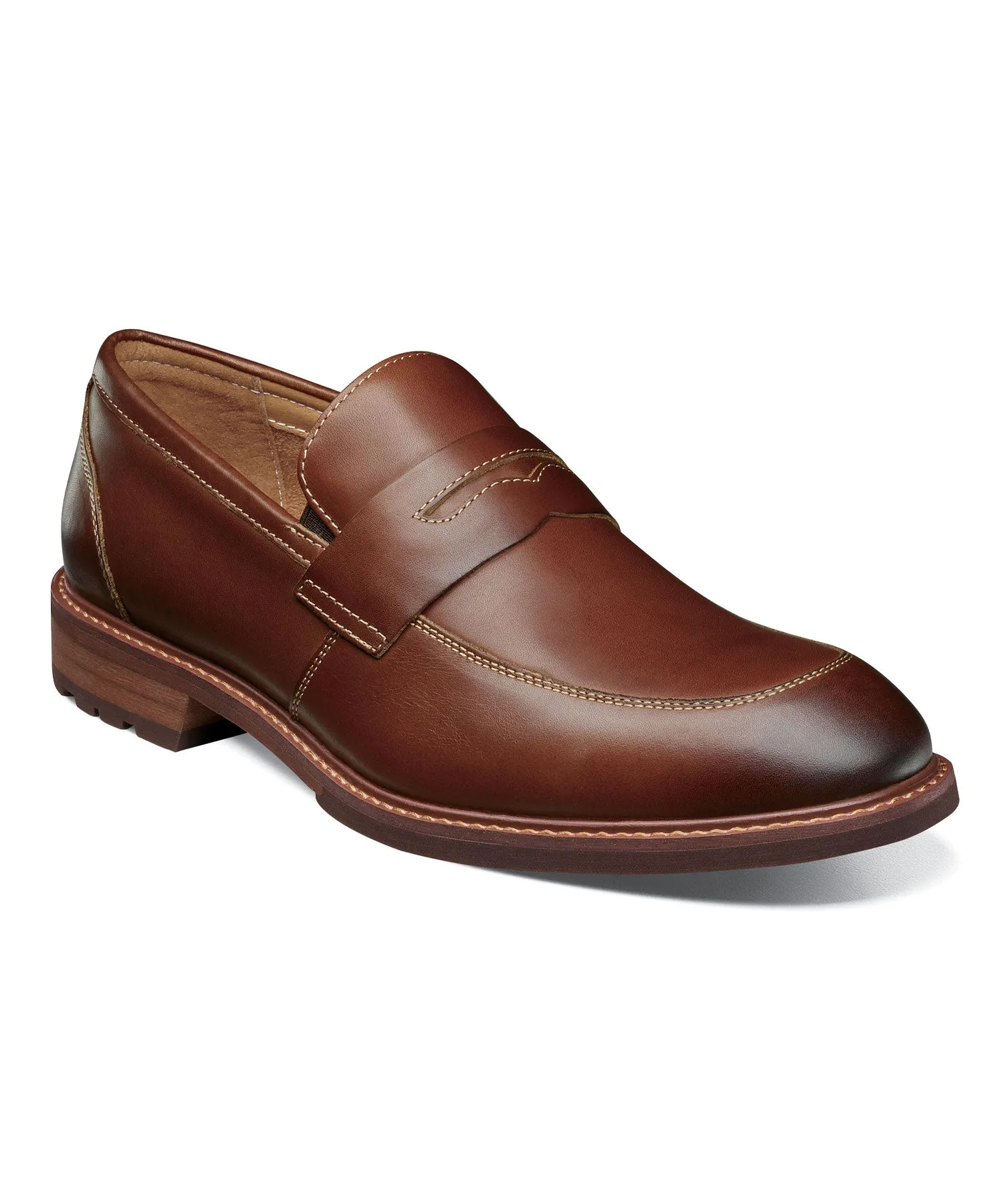 Florsheim Moc Toe Penny Loafer Dress Shoe - Brown