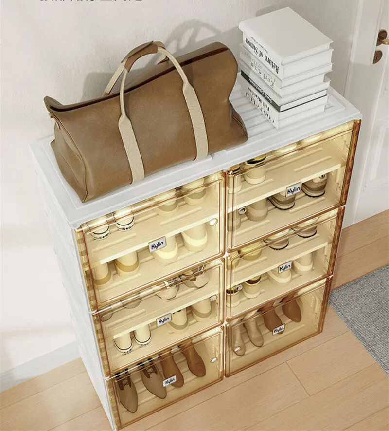 Folding Shoe Cabinet, Large Capacity, Modular, 5 Grids - Kylin