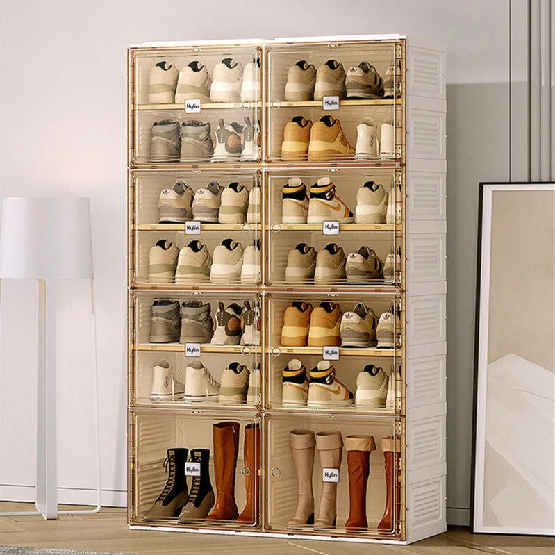 Folding Shoe Cabinet, Large Capacity, Modular, 5 Grids - Kylin