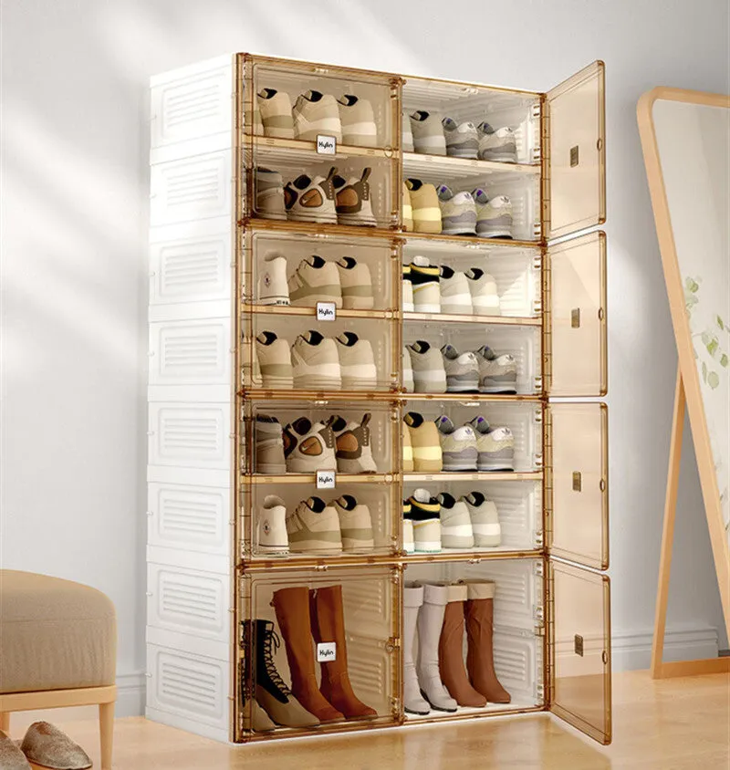 Folding Shoe Cabinet, Large Capacity, Modular, 5 Grids - Kylin