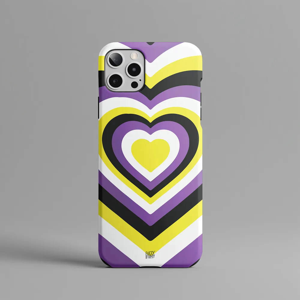 Galactic Heart | Pride Hard Phone Case