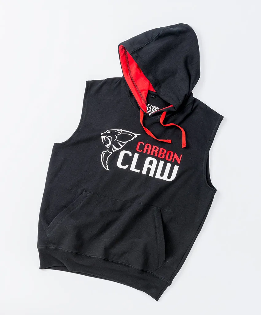 Hoodie Sleeveless - Grey or Black