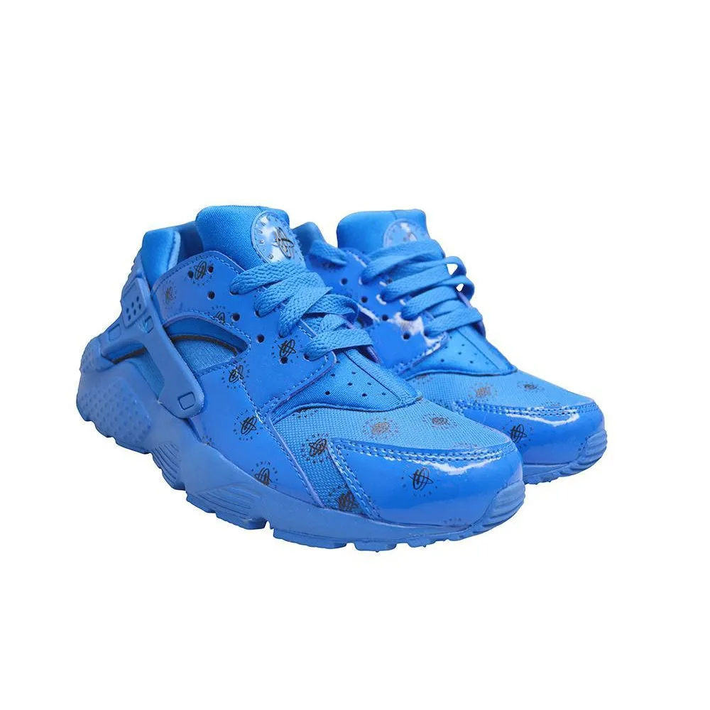 Juniors Nike Huarache Run SE (GS) - 909143401 - Royal Blue