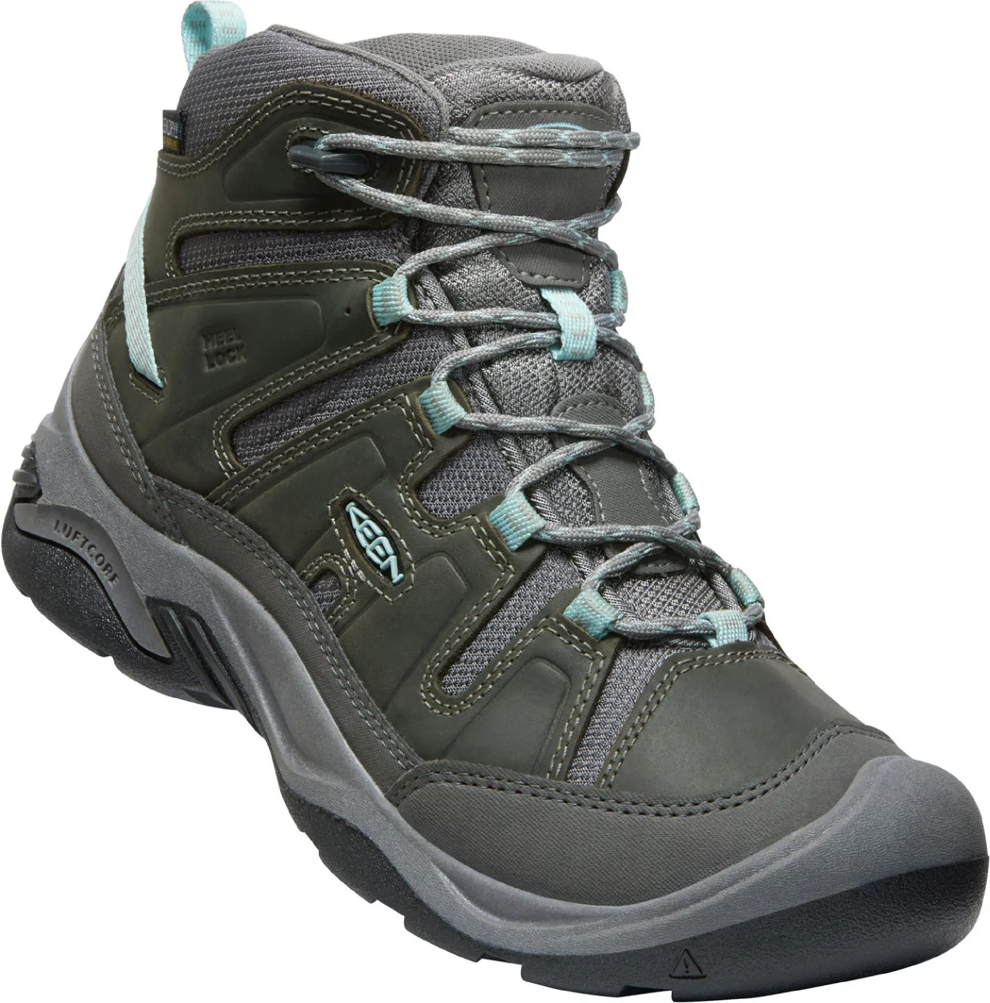 Keen Women's Circadia Mid Waterproof Steel Grey/Cloud Blue