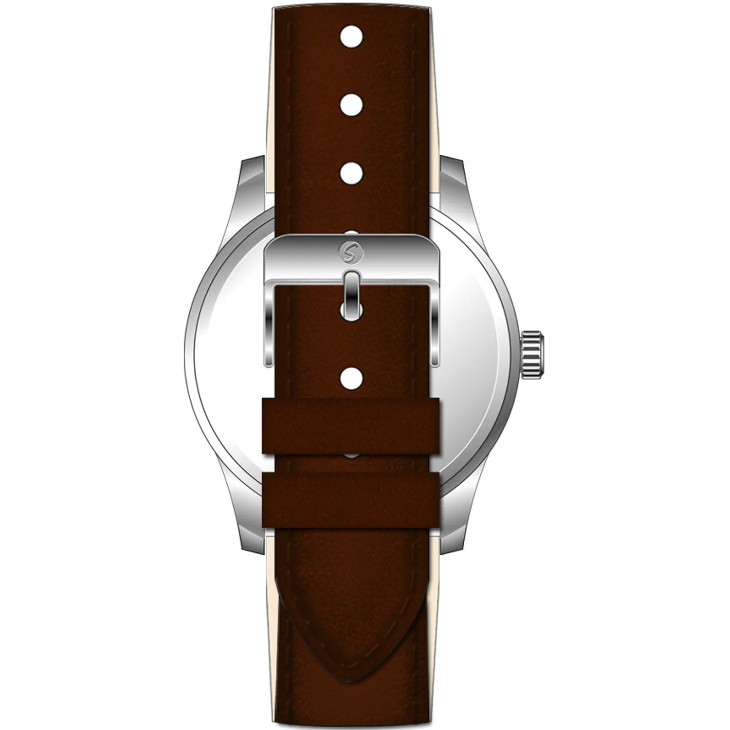 Ladies Essential Watch with Leather Watchband