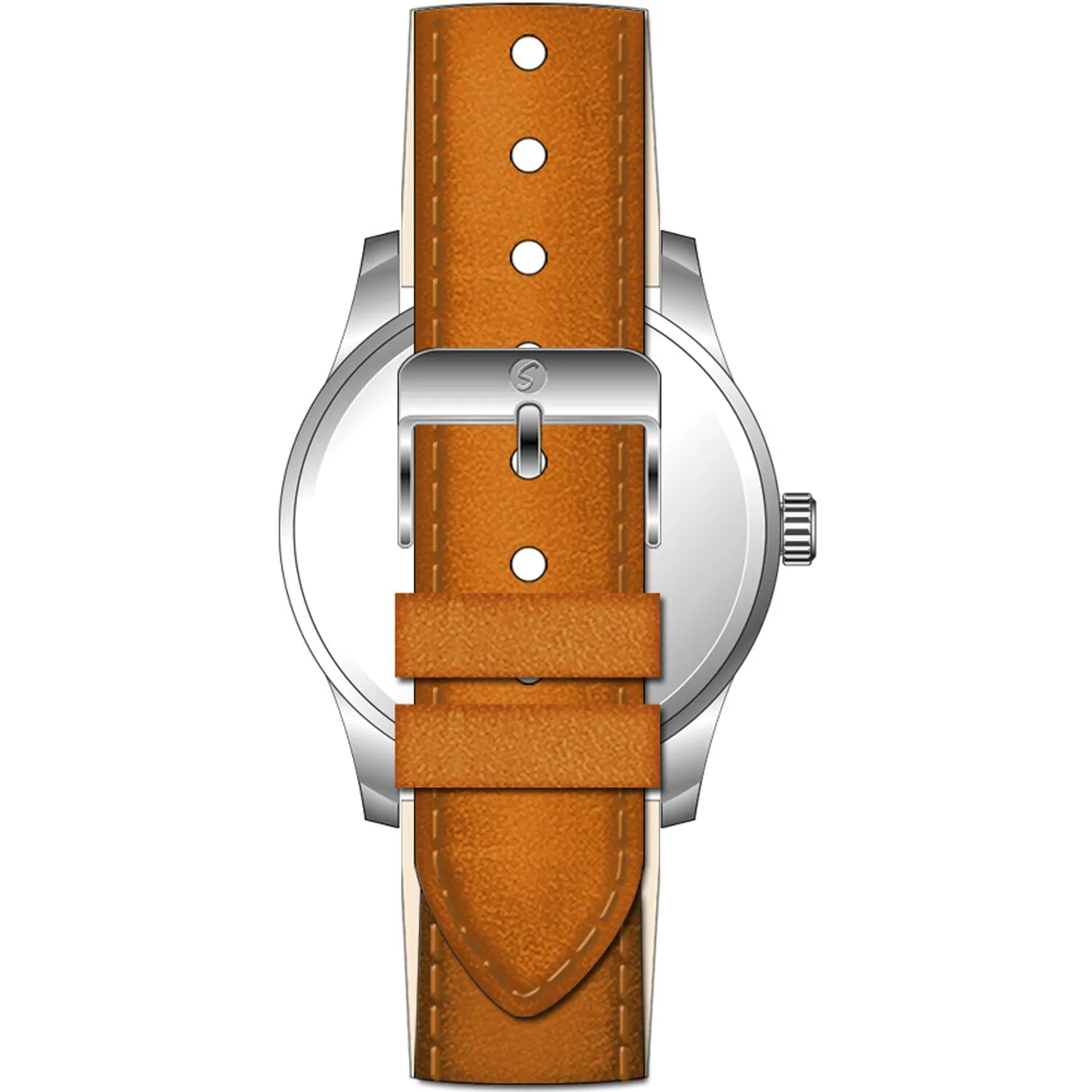 Ladies Essential Watch with Leather Watchband