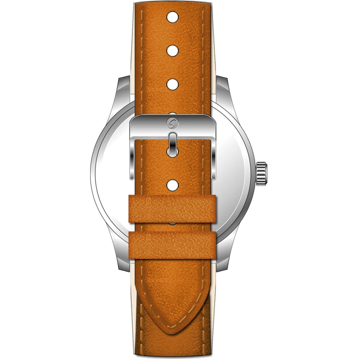 Ladies Essential Watch with Leather Watchband