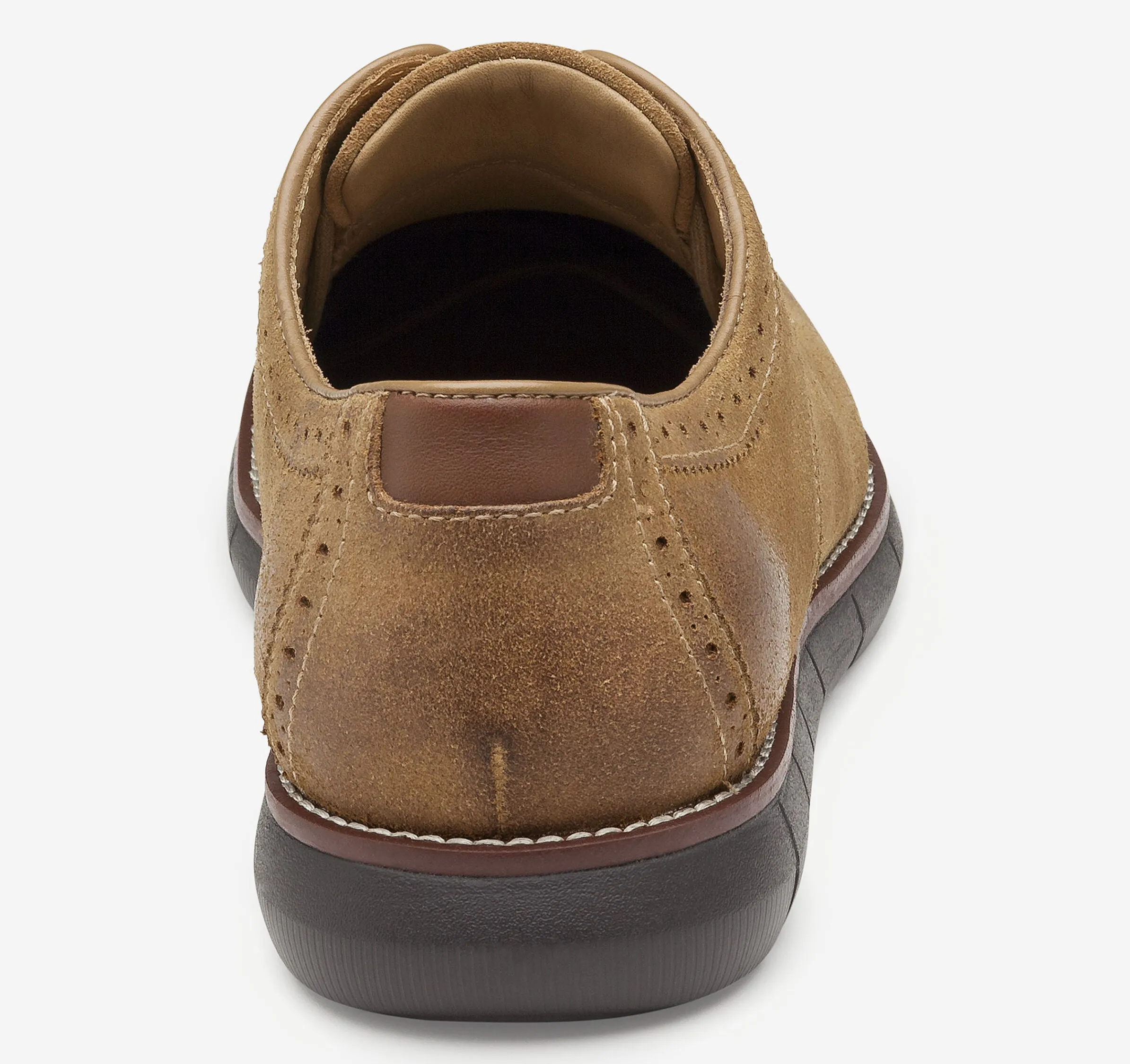 Men's Johnston & Murphy | Holden Plain Toe | Taupe Suede