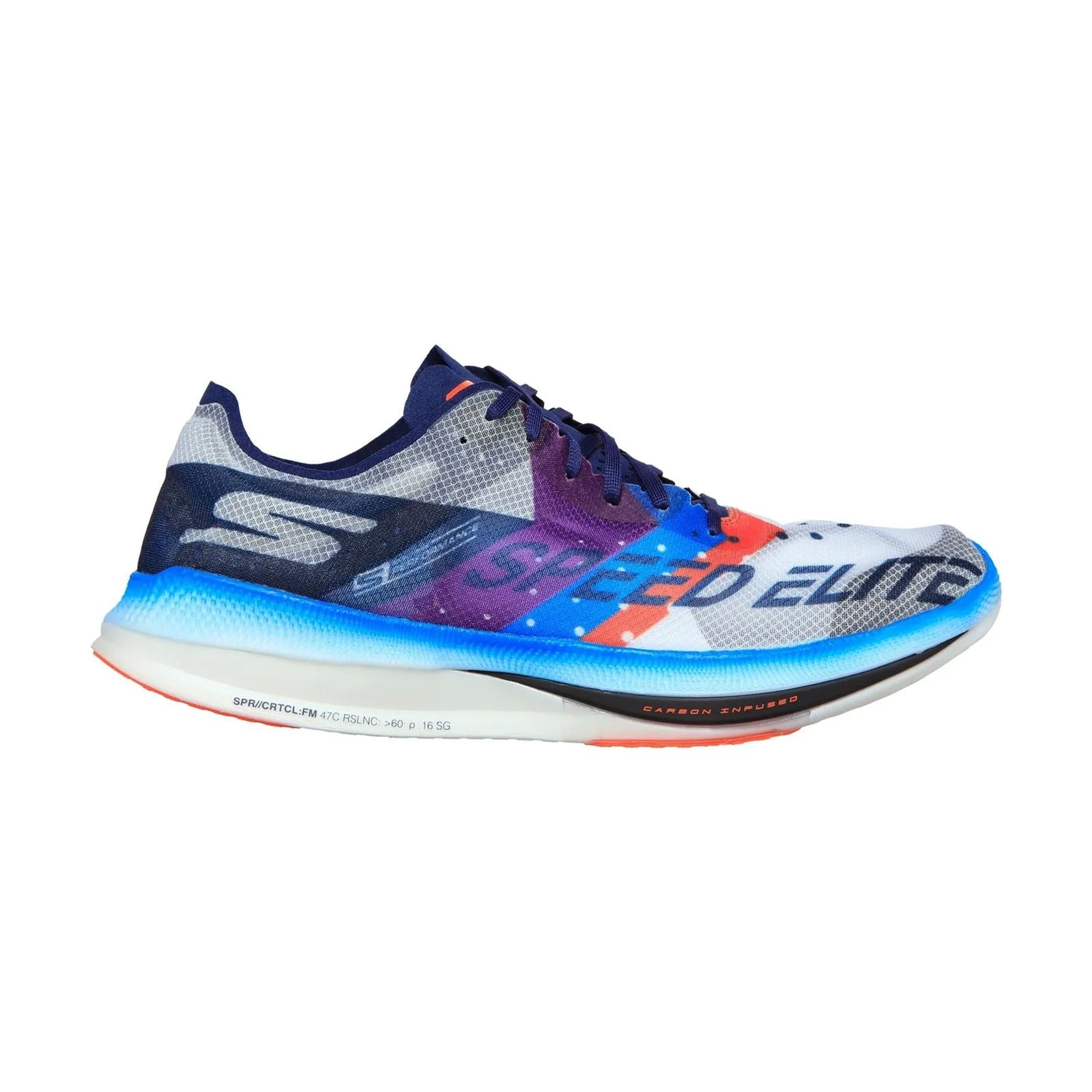 Men's Wide Fit Skechers 55221 Go Run Speed Elite Sports Trainers