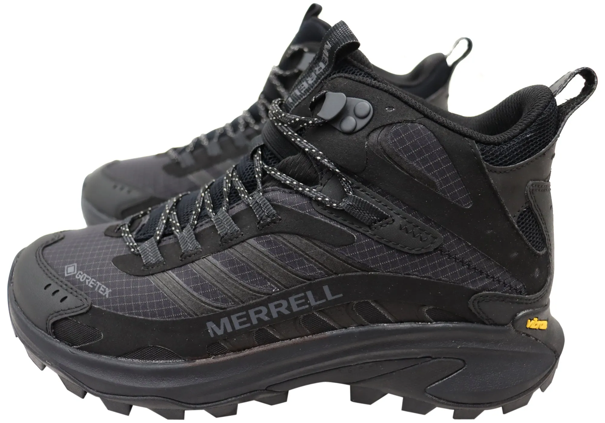 Merrell Mens Moab Speed 2 Mid Gore Tex Comfortable Lace Up Boots