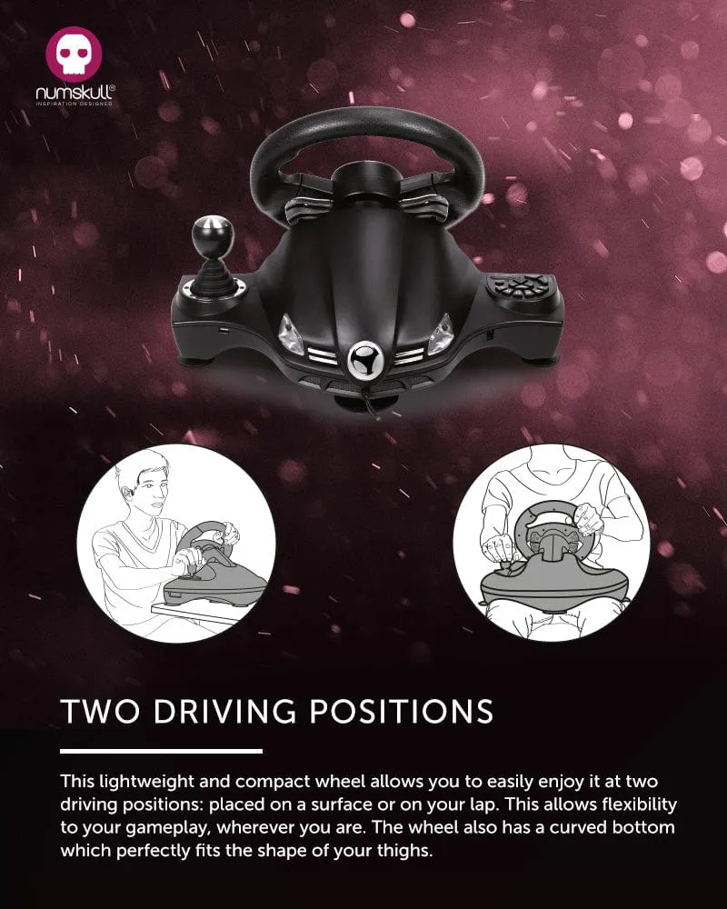 Numskull Multi Format Pro Steering Wheel