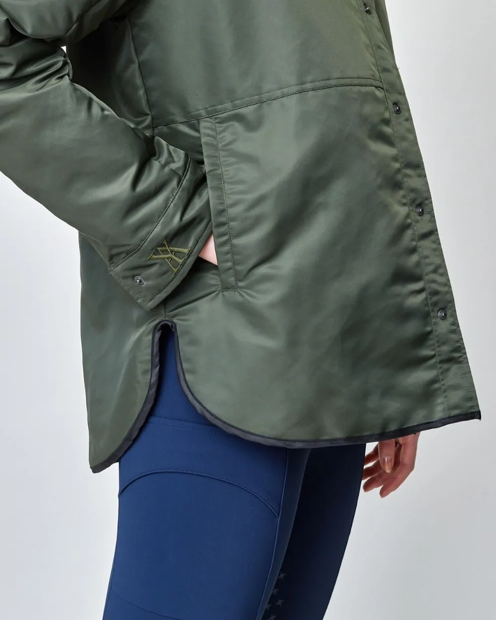 Padded Stable Jacket Green