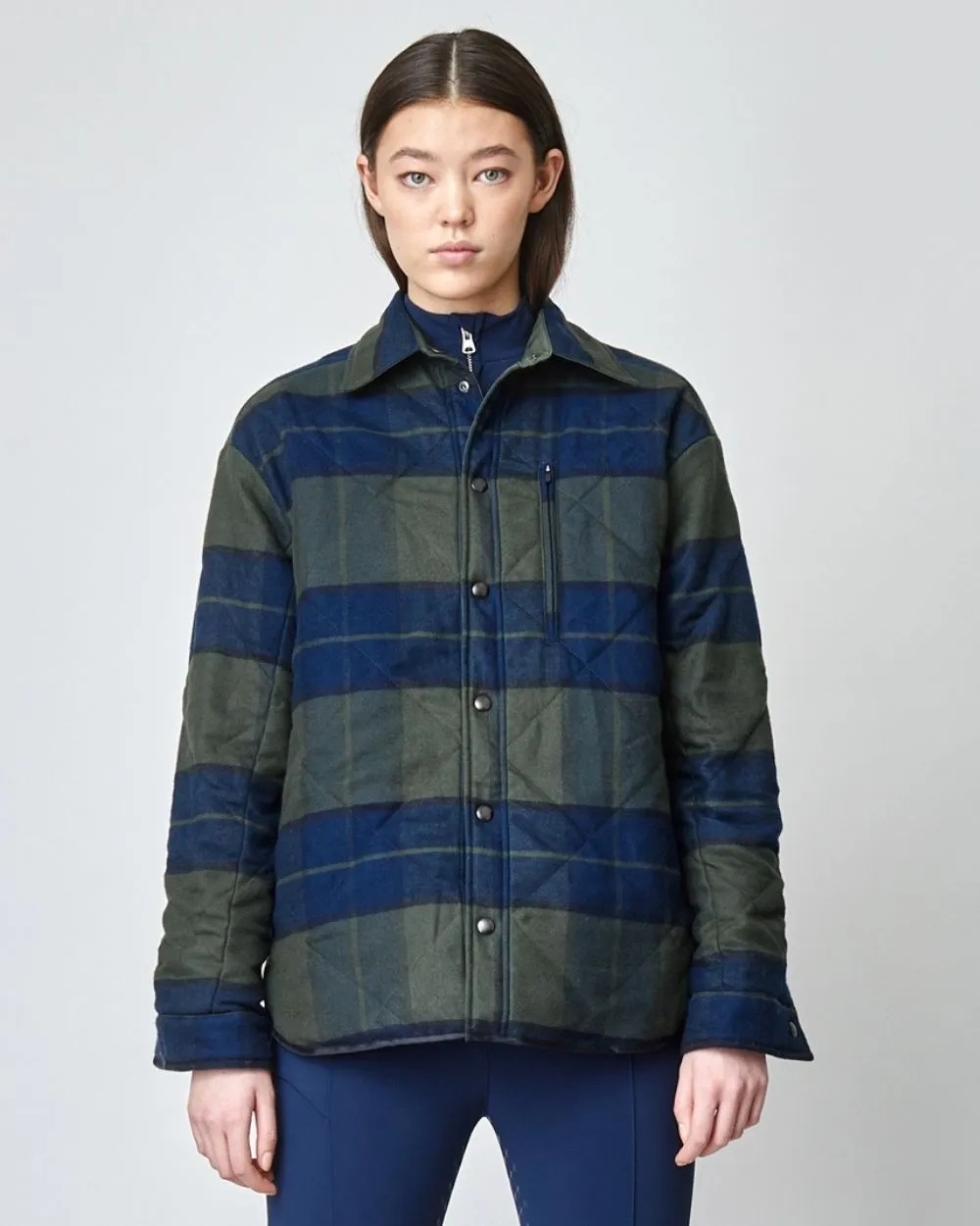 Padded Stable Jacket Green