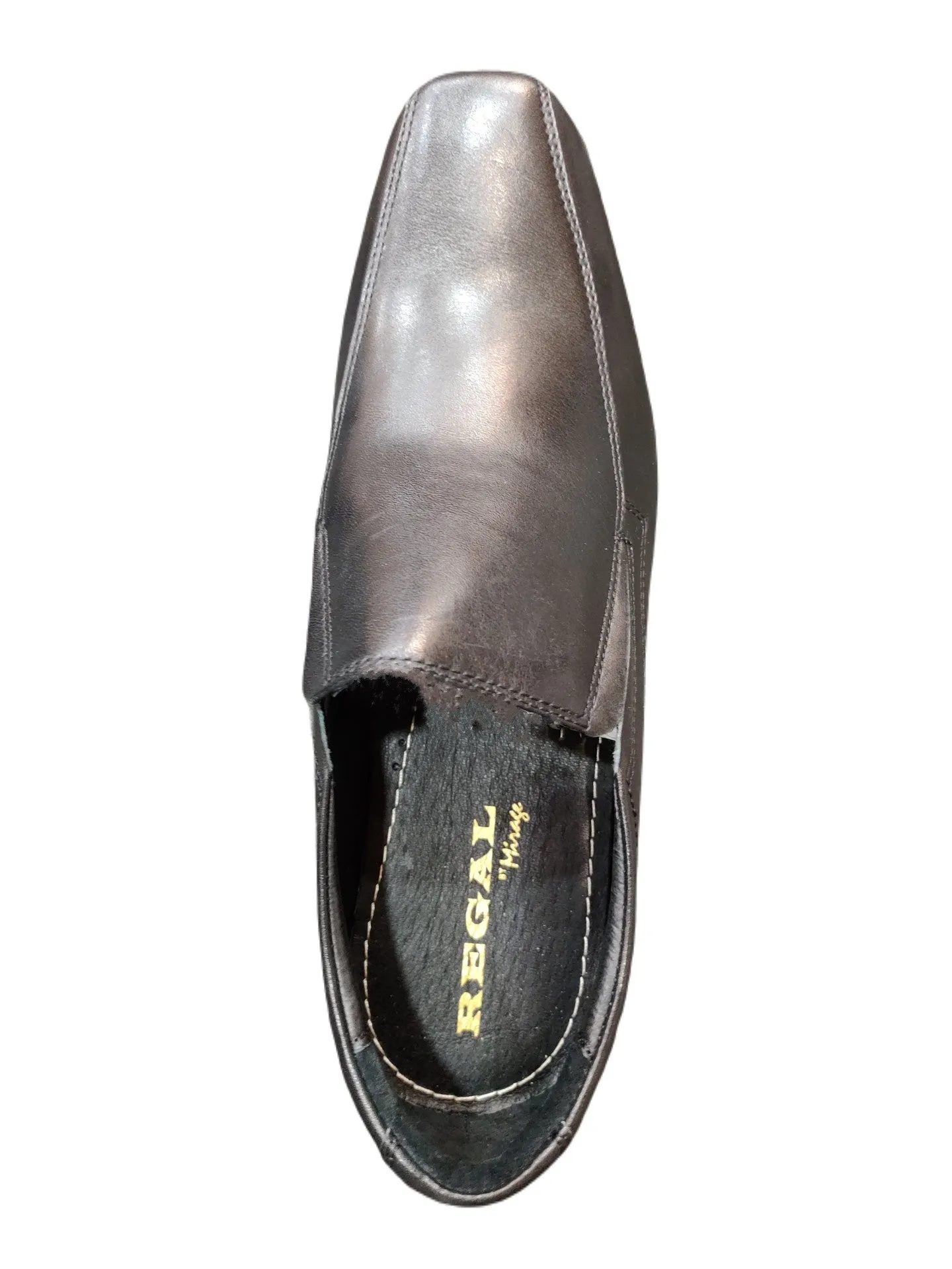 Regal EASTON Mens Black Slip-On Shoe