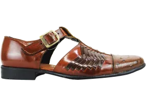 Rodrigo Cognac Brown Sandal Shoe