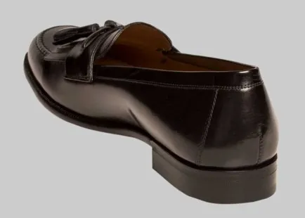 SANTANDER BLACK LOAFER by MEZLAN