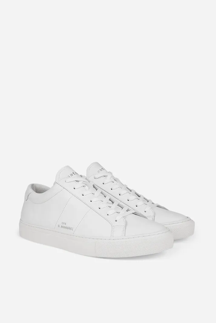 S_One White Sneakers