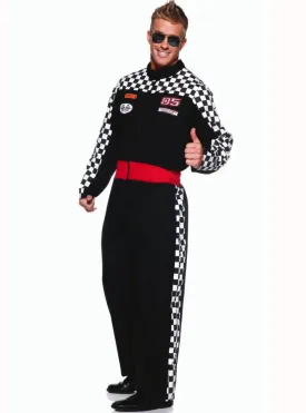 Speed Demon Plus Size Mens Race Car Driver Costume