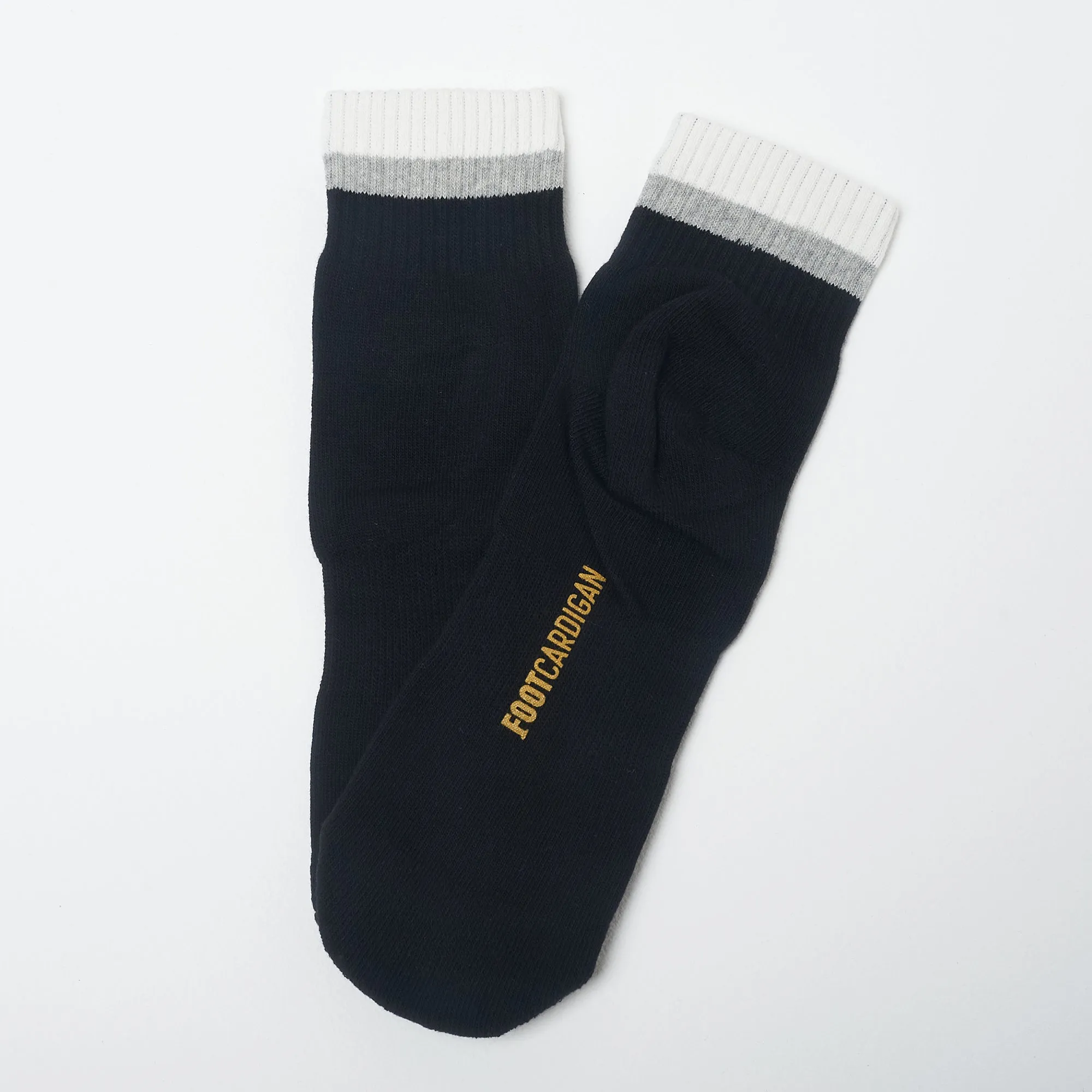 Stripe Ankle 3 Pack - Black / Grey / White